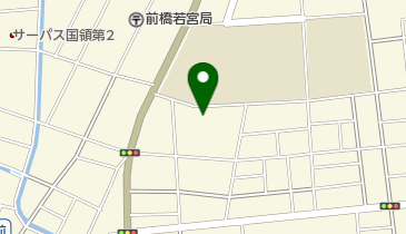 群馬大学教育学部付属幼稚園の地図画像