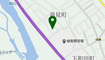城南幼稚園の地図画像