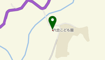 六合村立六合こども園の地図画像