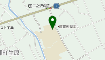 群馬県立二葉特別支援学校の地図画像