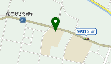 群馬県立館林特別支援学校の地図画像