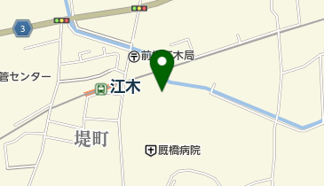 前橋東看護学校の地図画像
