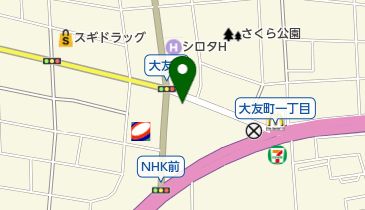 群馬県高等歯科衛生士学院の地図画像