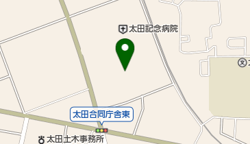 太田高等看護学院の地図画像