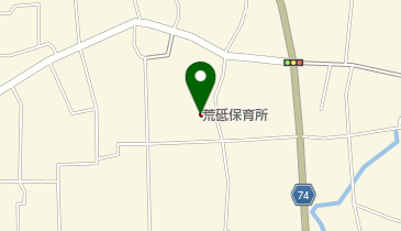 前橋市立荒砥保育所の地図画像