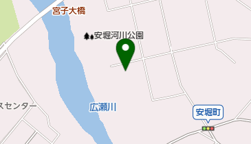 西園こども園の地図画像