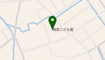 幼保連携型認定こども園育実こども園の地図画像