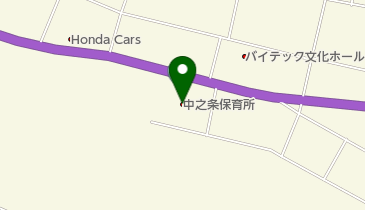 中之条町立中之条保育所の地図画像