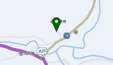 大戸保育所の地図画像