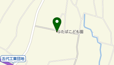 ふたばこども園の地図画像