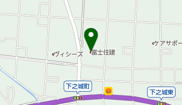 富士住建高崎ショールームの地図画像