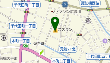 スズラン前橋店の地図画像