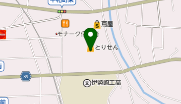 とりせん平和町店の地図画像