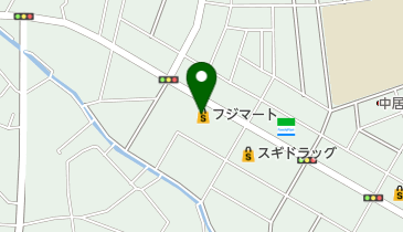 フジマート中居店の地図画像