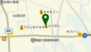 とりせん大間々店の地図画像