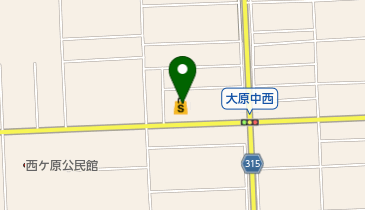 とりせん大原店の地図画像
