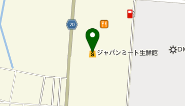 ジャパンミート生鮮館千代田店の地図画像