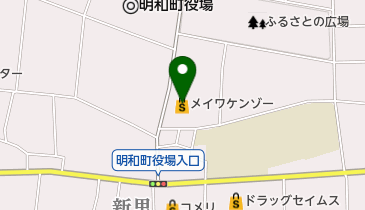 スーパーケンゾーメイワ店の地図画像