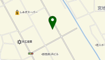 A・コープ新鮮ぐんまみのり館の地図画像