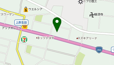 とりせん松原店の地図画像