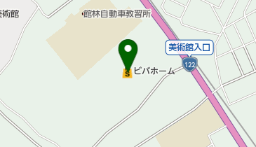 ビバホーム館林店の地図画像
