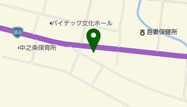 クスリのゆたか西中之条店の地図画像