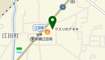 クスリのアオキ江田店の地図画像