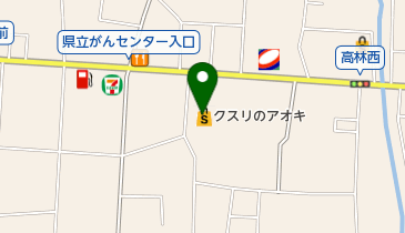 クスリのアオキ高林店の地図画像