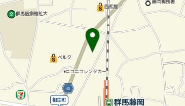 クスリのアオキ藤岡中央店の地図画像