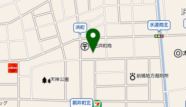 クスリのアオキ浜町店の地図画像