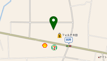 マツモトキヨシフォルテ太田店の地図画像