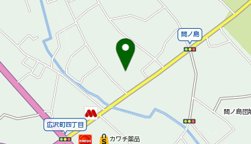 ディスカウントドラッグコスモス広沢店の地図画像