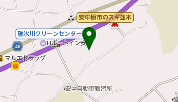 安中ショッピングプラザベルシティの地図画像