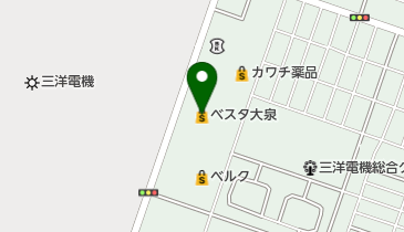 ベスタ大泉の地図画像