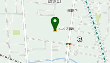 ハニーズ高崎飯塚町店の地図画像