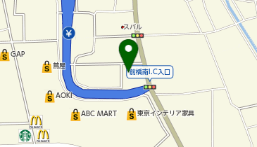 ワークマンプラス前橋南インター店の地図画像