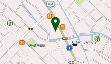 上州屋伊勢崎店の地図画像