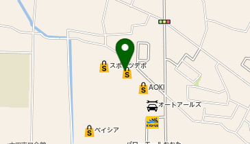 ゴルフ5パワーモールおおた店の地図画像