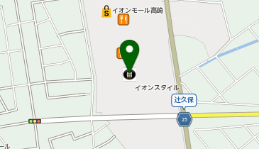 コジマ&times;ビックカメライオンモール高崎店の地図画像