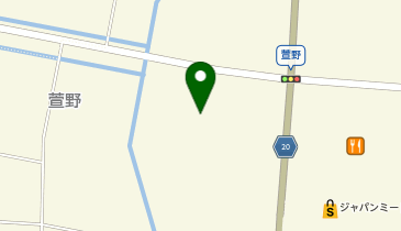 マナベインテリアハーツ群馬千代田店の地図画像