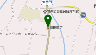 柴田商店の地図画像