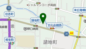 (有)井上錦精堂書店の地図画像