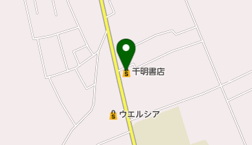 千明書店の地図画像