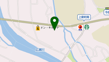 ブックオフ伊勢崎上泉店の地図画像
