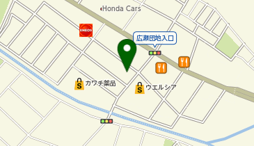 ブックオフ前橋広瀬店の地図画像