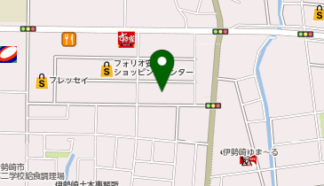 ダイソーフォリオ伊勢崎安堀店の地図画像