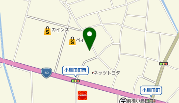 Seriaカインズ前橋小島田店の地図画像