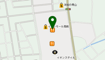 ダイソーイオンモール高崎店の地図画像