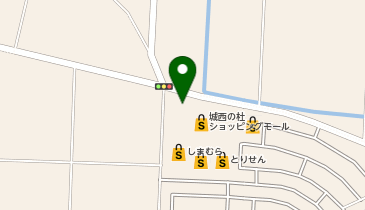 ダイソーとりせん城西の杜店の地図画像