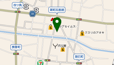 auショップ渋川の地図画像